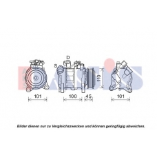 852743N AKS DASIS Компрессор, кондиционер