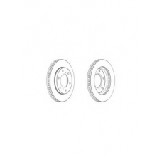 DDF1818C FERODO Тормозной диск