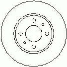 6189 10 KAWE Тормозной диск