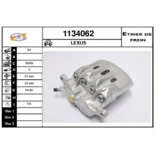 1134062 SNRA Тормозной суппорт