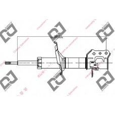 DS1191GS DJ PARTS Амортизатор