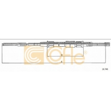 10.748 COFLE Трос, стояночная тормозная система