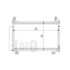 051-016-0020 LORO Конденсатор, кондиционер