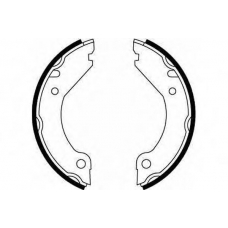 GS8204 TRW Комплект тормозных колодок, стояночная тормозная с