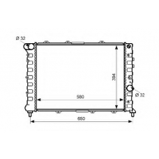 QER1897 QUINTON HAZELL Радиатор, охлаждение двигателя