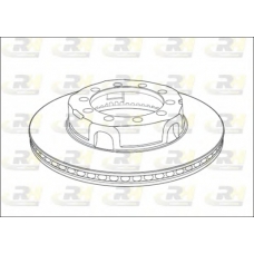 NSX1017.20 ROADHOUSE Тормозной диск