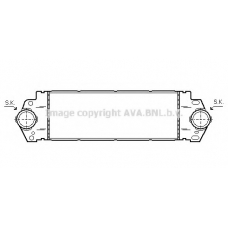 VWA4233 AVA Интеркулер