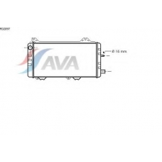 FD2097 AVA Радиатор, охлаждение двигателя