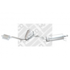 30049 MAPCO Средний / конечный глушитель ОГ