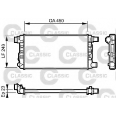 230309 VALEO Радиатор, охлаждение двигателя