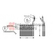 18006365 VAN WEZEL Теплообменник, отопление салона