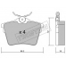 6180 TRUSTING Комплект тормозных колодок