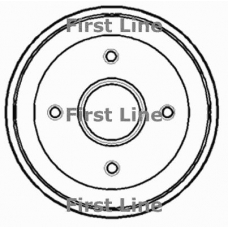 FBR741 FIRST LINE Тормозной барабан