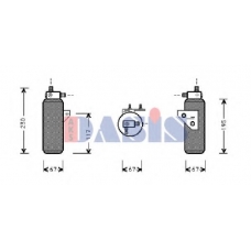801330N AKS DASIS Осушитель, кондиционер