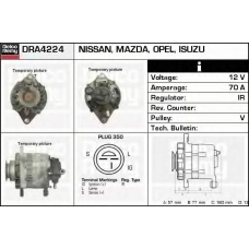 DRA4224 DELCO REMY Генератор