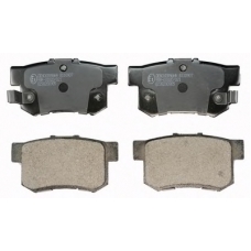 B110907 DENCKERMANN Комплект тормозных колодок, дисковый тормоз