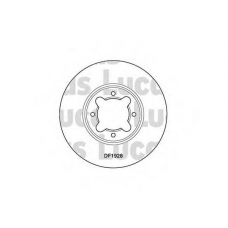 DF1928 TRW Тормозной диск