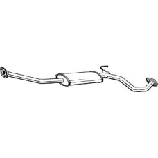 284-083 BOSAL Средний глушитель выхлопных газов
