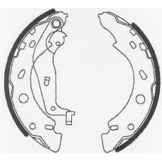 BS1121 QUINTON HAZELL Комплект тормозных колодок