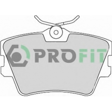 5000-1132 PROFIT Комплект тормозных колодок, дисковый тормоз