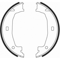 5184322 GIRLING Комплект тормозных колодок, стояночная тормозная с