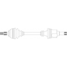 PE3054 General Ricambi Приводной вал