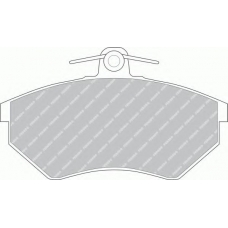 FDB774C FERODO Комплект тормозных колодок, дисковый тормоз