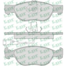05P646 LPR Комплект тормозных колодок, дисковый тормоз