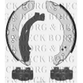 BBS1074K BORG & BECK Комплект тормозных колодок