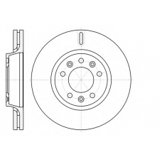61052.10 REMSA Тормозной диск
