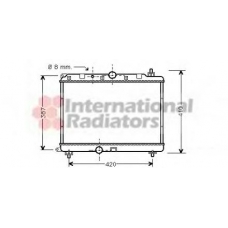 60022121 SCHLIECKMANN Радиатор, охлаждение двигателя