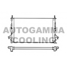 102998 AUTOGAMMA Радиатор, охлаждение двигателя