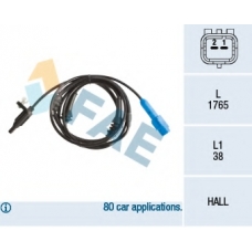 78236 FAE Датчик, частота вращения колеса