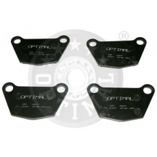 12017 OPTIMAL Комплект тормозных колодок, дисковый тормоз
