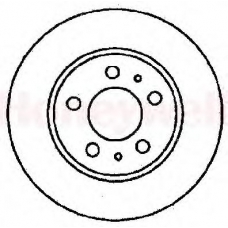 561115B BENDIX Тормозной диск