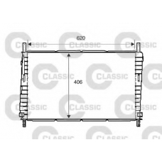 234286 VALEO Радиатор, охлаждение двигателя