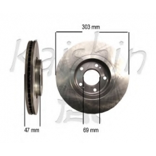 CBR373 KAISHIN Тормозной диск