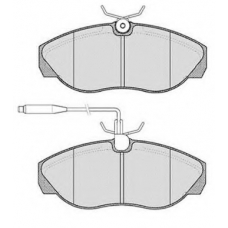 617.0 RAICAM Комплект тормозных колодок, дисковый тормоз