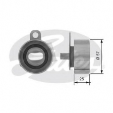 T41072 GATES Натяжной ролик, ремень грм