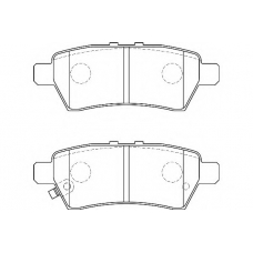 WBP24240A WAGNER LOCKHEED Комплект тормозных колодок, дисковый тормоз