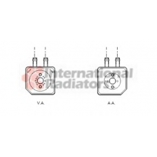 58003086 VAN WEZEL Масляный радиатор, двигательное масло