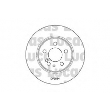 DF2594 TRW Тормозной диск