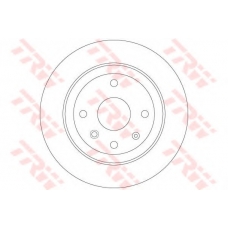 DF6360 TRW Тормозной диск