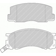FSL930 FERODO Комплект тормозных колодок, дисковый тормоз
