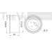 TD1047 TREVI AUTOMOTIVE Натяжной ролик, ремень ГРМ