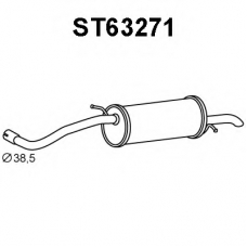 ST63271 VENEPORTE Глушитель выхлопных газов конечный