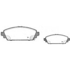 461.0 RAICAM Комплект тормозных колодок, дисковый тормоз