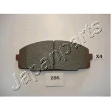PA-286AF JAPANPARTS Комплект тормозных колодок, дисковый тормоз