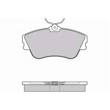 12-0625 E.T.F. Комплект тормозных колодок, дисковый тормоз