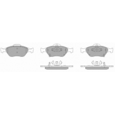 FBP-1160-01 FREMAX Комплект тормозных колодок, дисковый тормоз